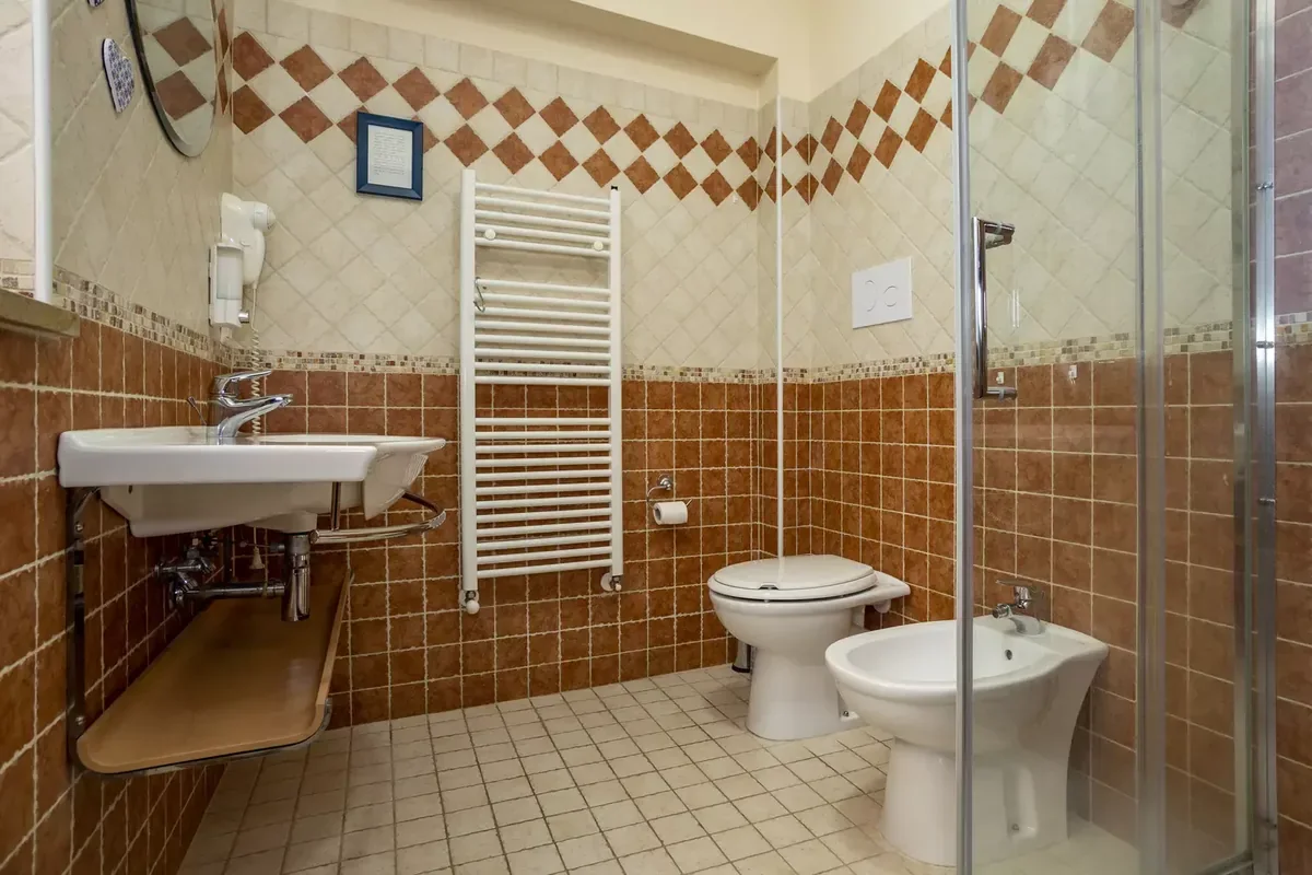 Bagno privato della camera Cronos