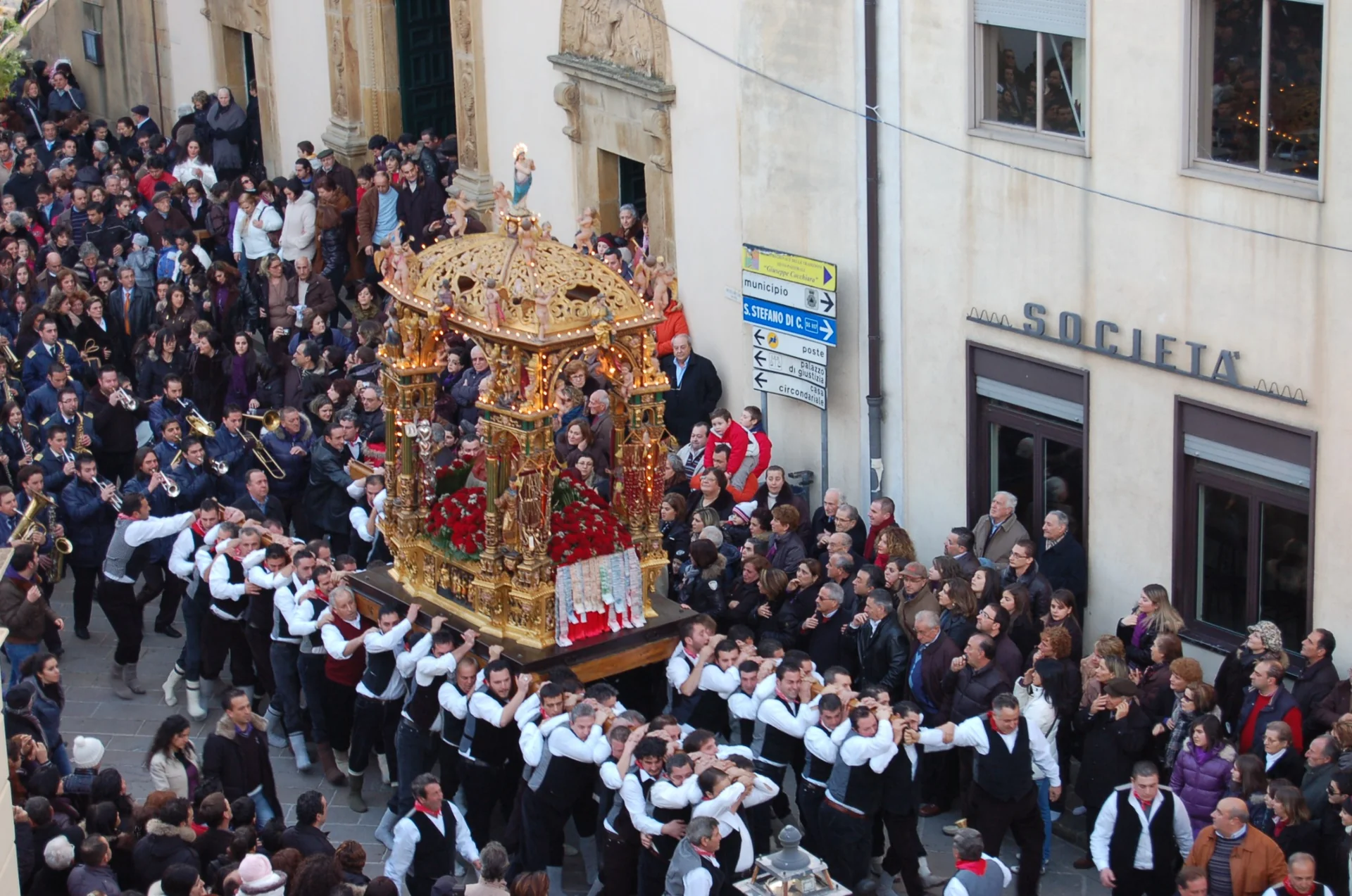 Processione di San Sebastiano a Mistretta